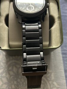 Fossil Black Chronograph Watch