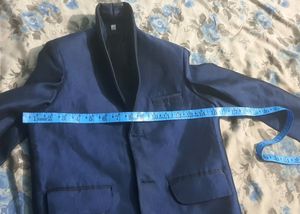 Beautiful kids boy blue suit