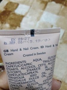 Oriflame Love Nature Hand Cream