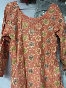 Gadwal bandhni double colour dress