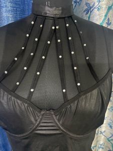 Sparkly Black Mini Dress