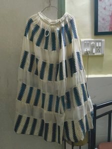 beautiful colour block pattern Skirt
