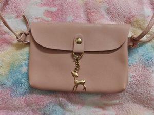 Cute Deer Charm Crossbody Bag