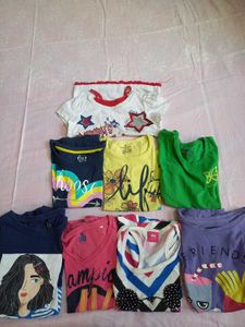 baby Tops Gently  Used  ,mixed size