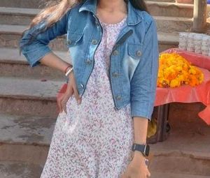 Chic Denim Jacket & Floral Dress Combo