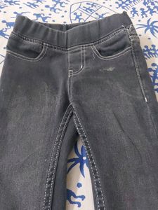 Charcoal Black Slim Fit Jeans| 3-4 Years Old
