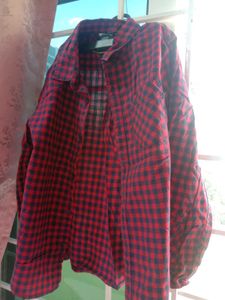 Allen Solly Red &amp; Blue Check Shirt