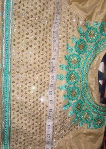 Embroidered Silk Blend Saree