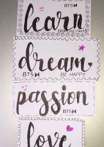 Motivational Quotations inspired by BTS