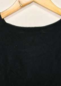 Trendy New Black Top For Women