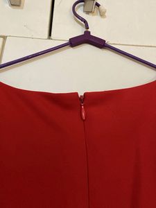 Classic Red Sleeveless Maxi Dress