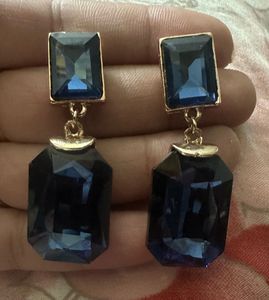 Blue Gemstone Earrings