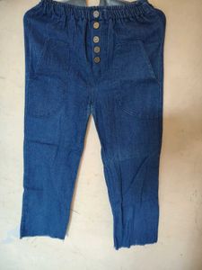 Blue Denim Pants