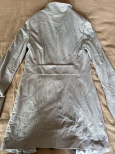 SALE !!!! Elegant Grey Trench Coat