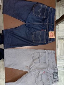 Levi's Jeans - Blue & Grey