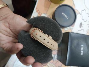 Elegant Timex Rose Gold Watch