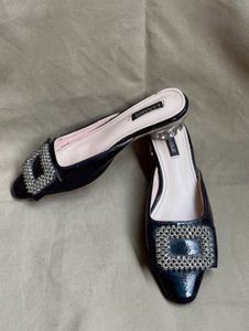 Sparkling Embellished Mules
