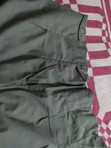 Olive Green Nylon Pants