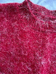 Red Partywear Sweater for Christmas