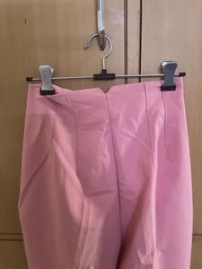 Zara High Waist Formal Trouser Figure Flattering