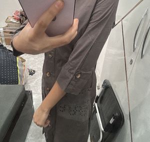 Casual Button-Down Dress