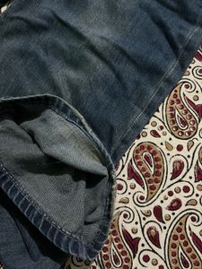 Dark Wash Wide Leg Jeans