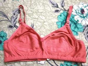 Peach Colour Body Girl Lingerie Bra