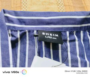 Men's Striped Short Sleeve Shirt😍💙