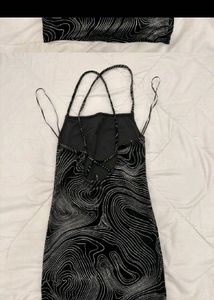 black sparkly dress