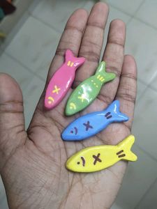 Cute Fish Cookie Hair Clips