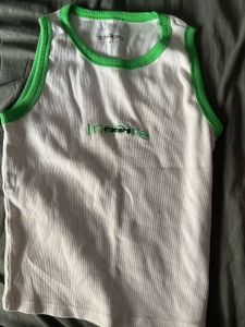 💚🤍Inspire Crop Tank Top