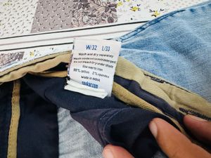 Spykar Men's Blue Distressed Wash Jeans