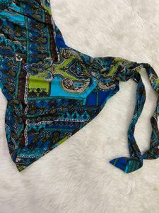 Bohemian Paisley Print Blouse