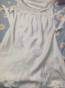 Chic White Slip Dress