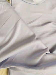 Lavender Crepe Saree