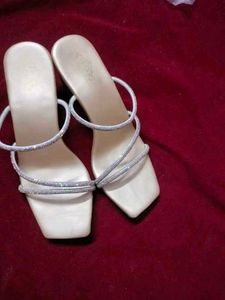 Elegant Heels with Rhinestone Straps