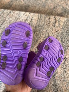 Purple Minnie Mouse Sandals