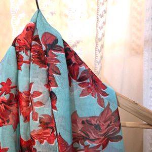 Beautiful Floral Dupatta