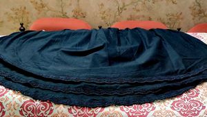 Chic Black Lace-Up Mini Dress size-24