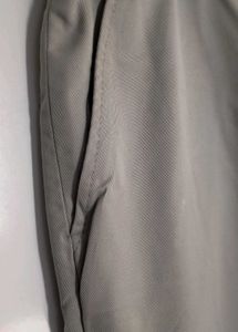 Men's Grey Straight Pants