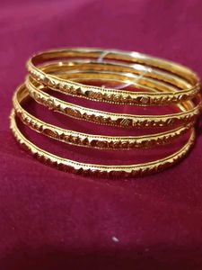 1gmGold bangles 🆕set of 4