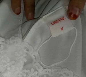 Urbanic White cocktail dress..
