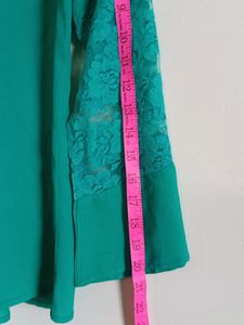 Sea Green Top