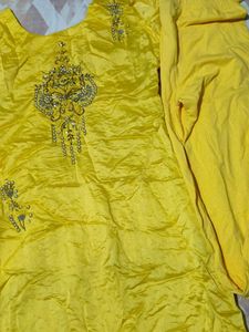 Yellow Salwar Suit
