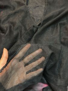 Black Sheer Kimono Cover-Up/ shrug