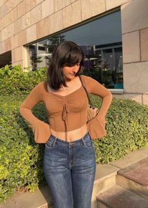 lulu &amp; sky Pinterest top with soft Y2K vibe 🤎✨