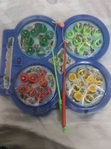 Magnetic Fishing Game Toy with 2stick