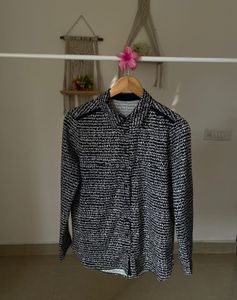 UNISEX Patterned Casual Shirt