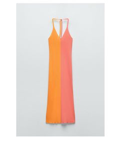 Colorblock Maxi Dress