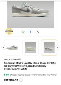 Air Jordan 1 Retro Low LNY sneakers ORIGINAL